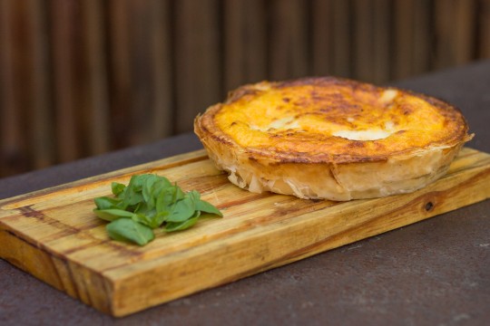 Calabaza y queso